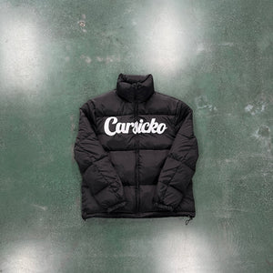 Mens Black Puffer Jacket "Carsicko"