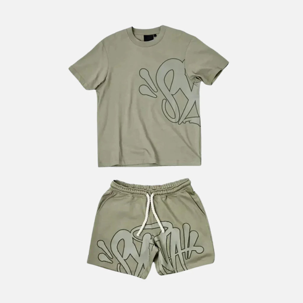 Mens Camo Shorts Set "Syna Wrld"