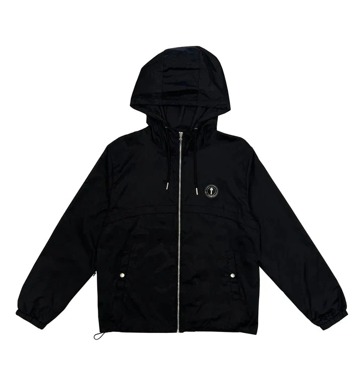 Mens Black Windbreaker "TStar"