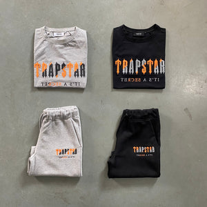 Mens Grey/Orange Shorts set "TStar"