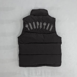 Mens Black Gilet "TStar"