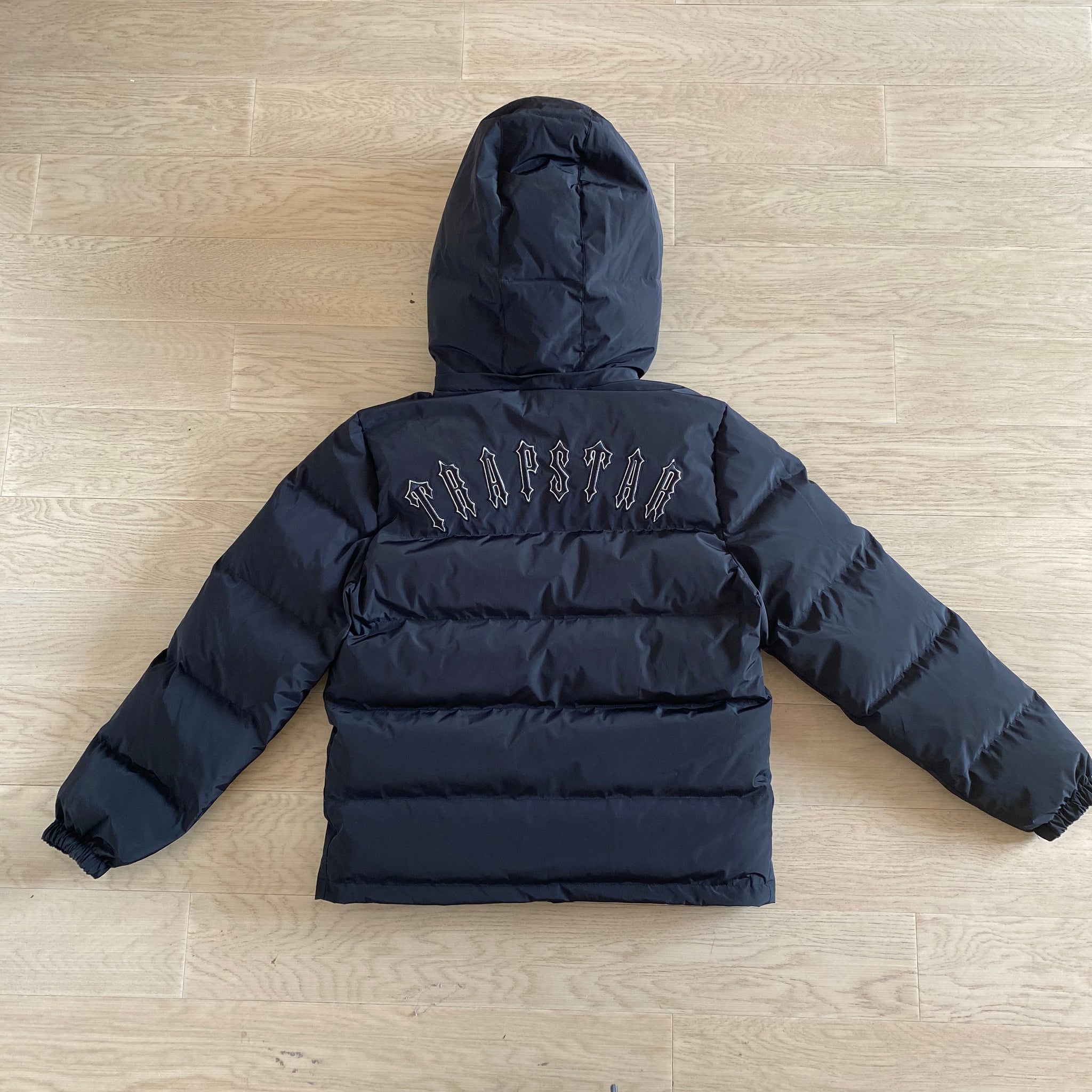 Mens Black Puffer Jacket "TStar"