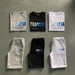 Mens White/Blue Shorts set "TStar"