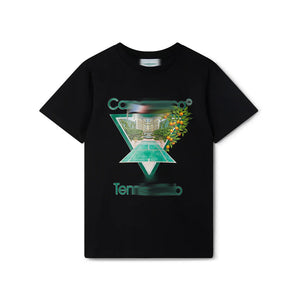 Mens Black/Green T-shirt “CASA”