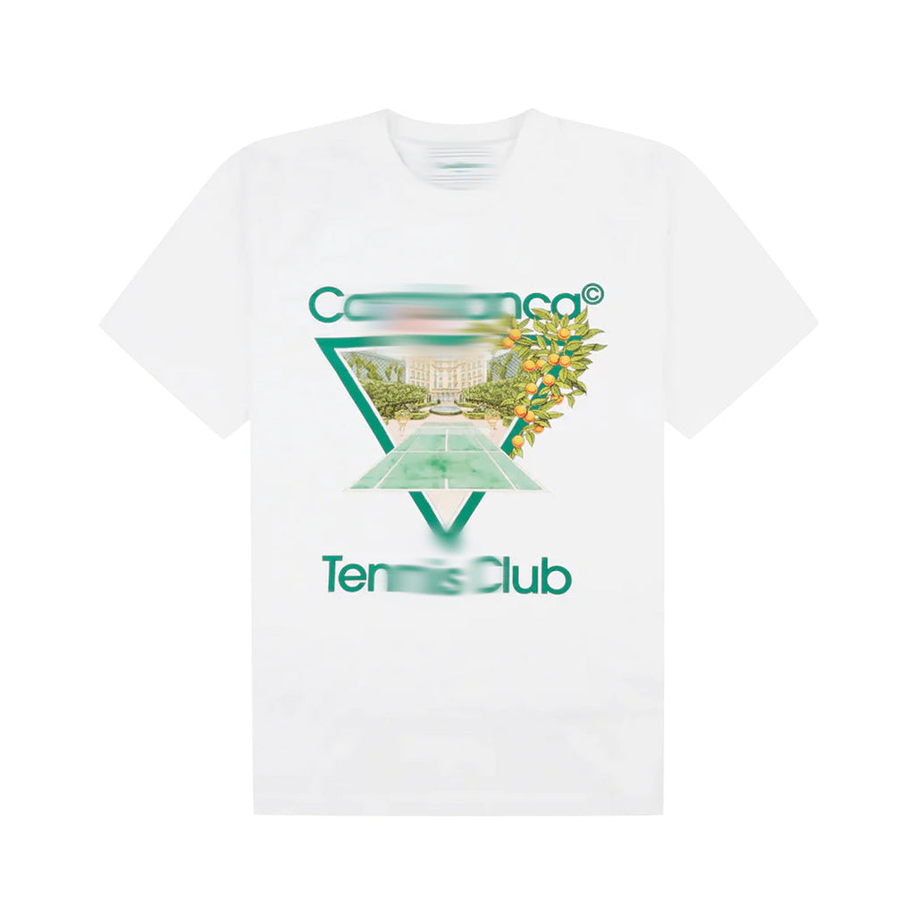 Mens White/Green T-shirt “CASA”