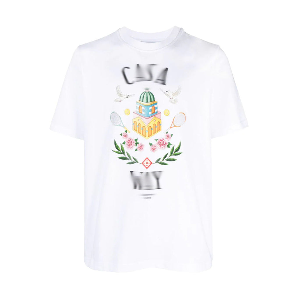 Mens White T-shirt “CASA WAY”