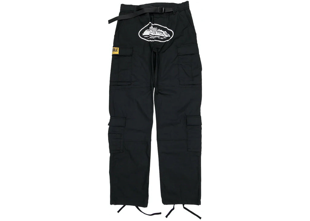 Mens Black Cargos "CRT*Z"