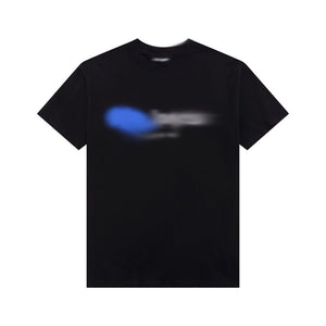 Mens Black/blue T-shirt “Angel”