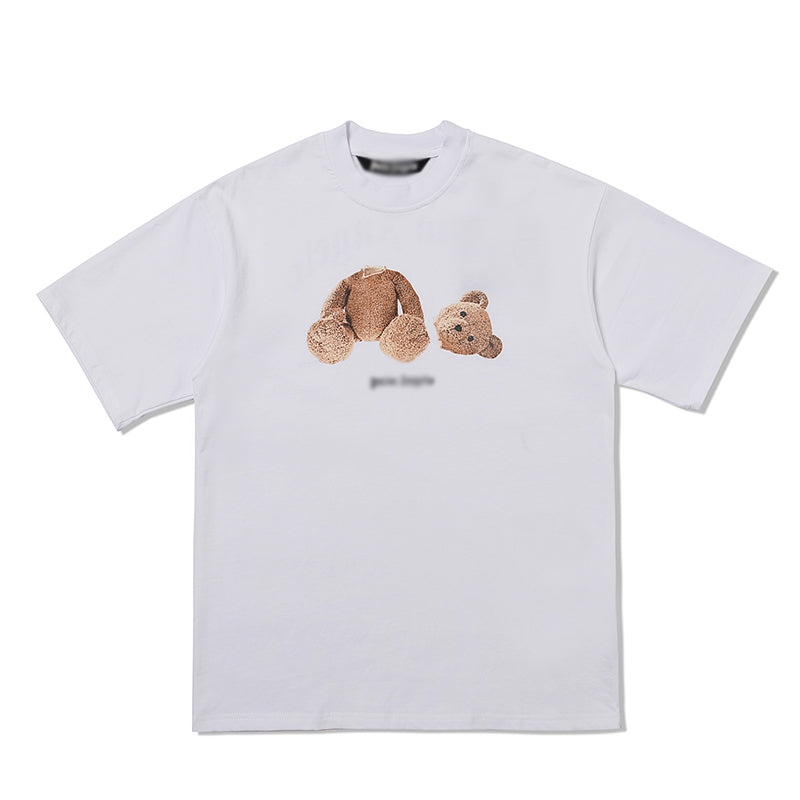 Mens White T-shirt “Angel Bear”