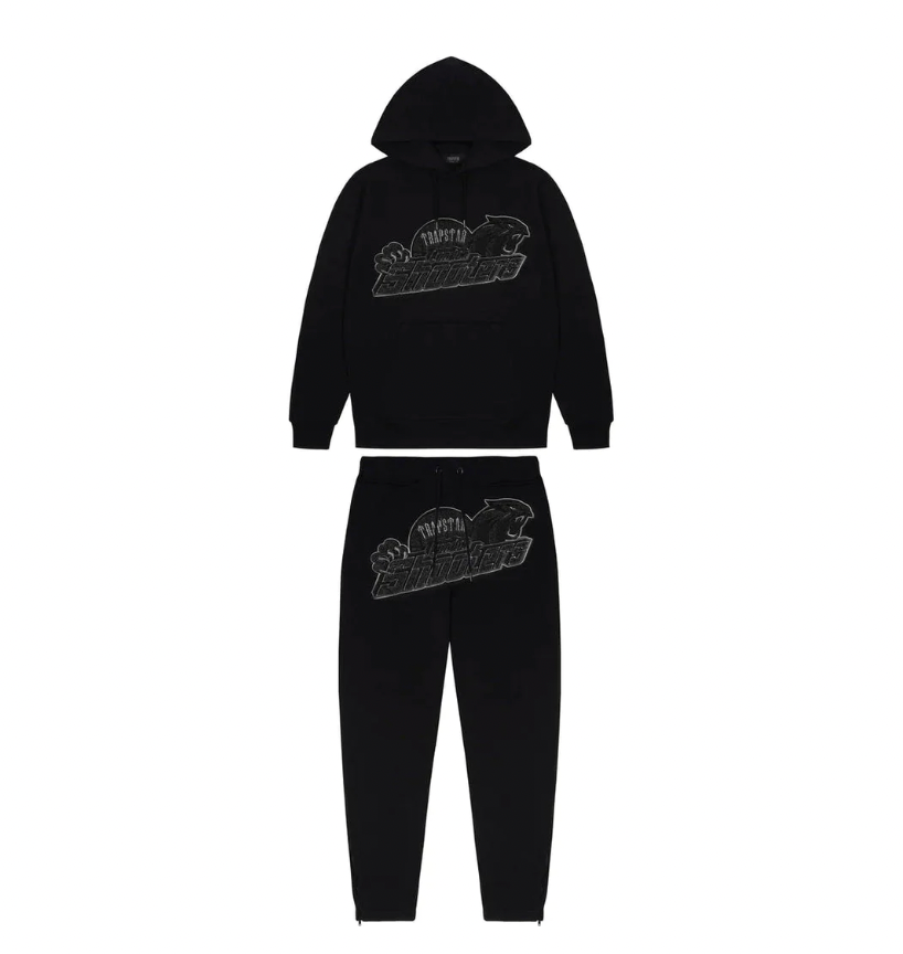 Mens Triple Black Shooters tracksuit "TStar"