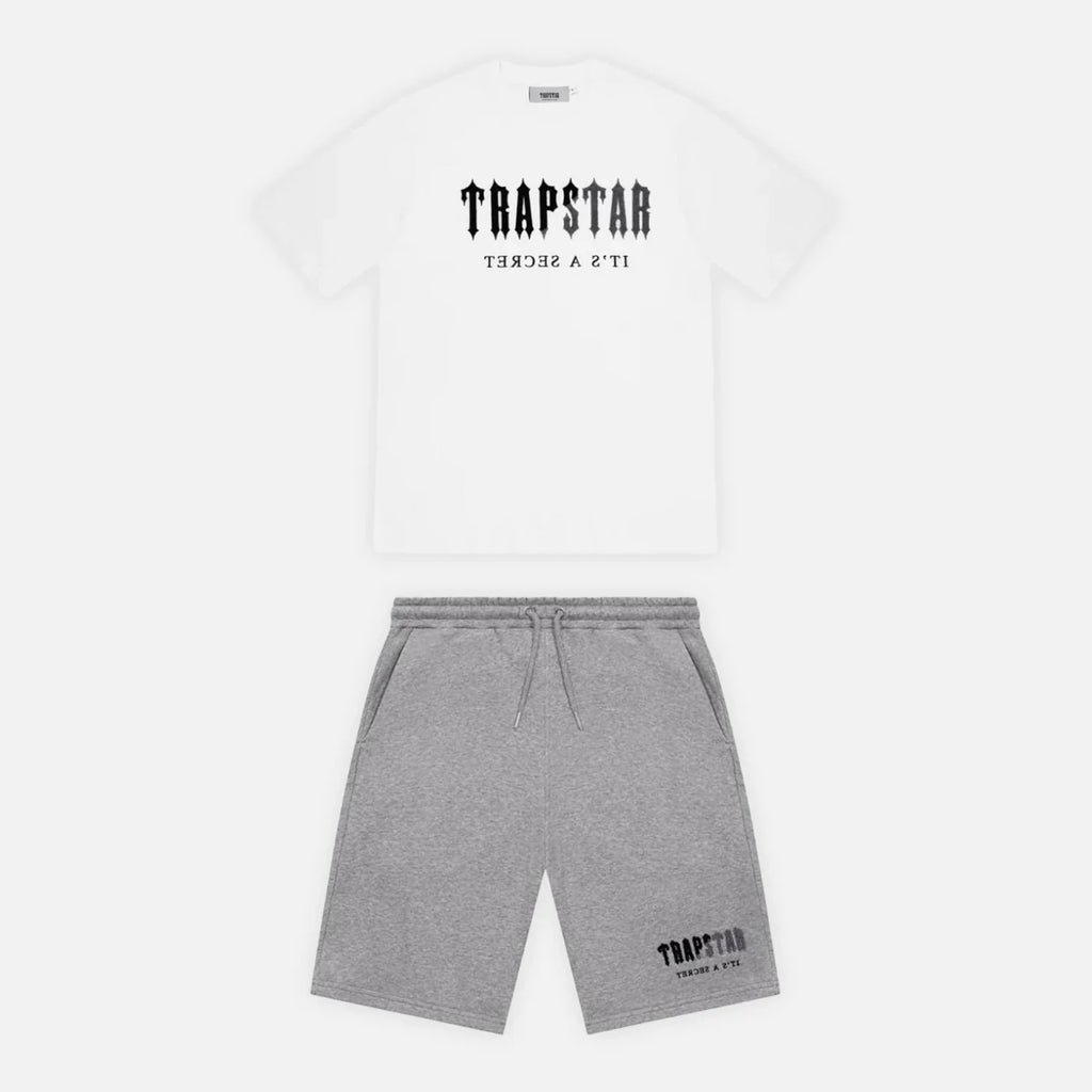 Mens White/Black/Grey Shorts set "TStar" x2