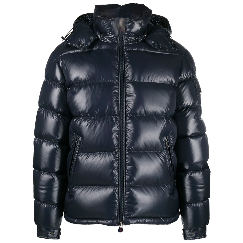 Mens Maya Navy Puffer Jacket "Mclizzy"