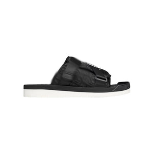 Mens Black and White Sandals “Alpha"