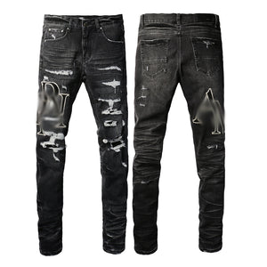 Mens Black Jeans "AMR"