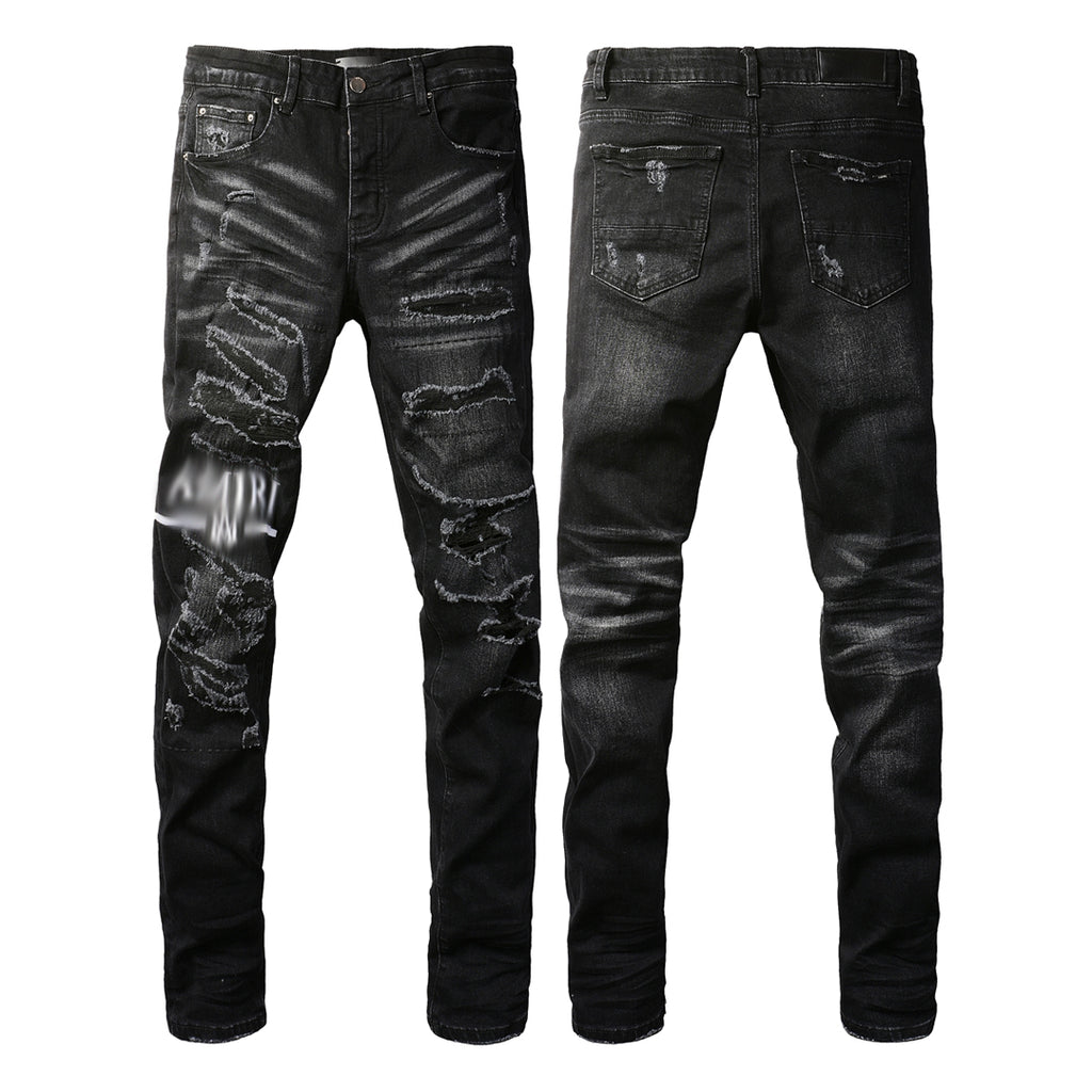 Mens Black  MA BAR Jeans "AMR"