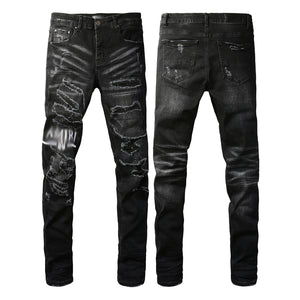 Mens Black  MA BAR Jeans "AMR"