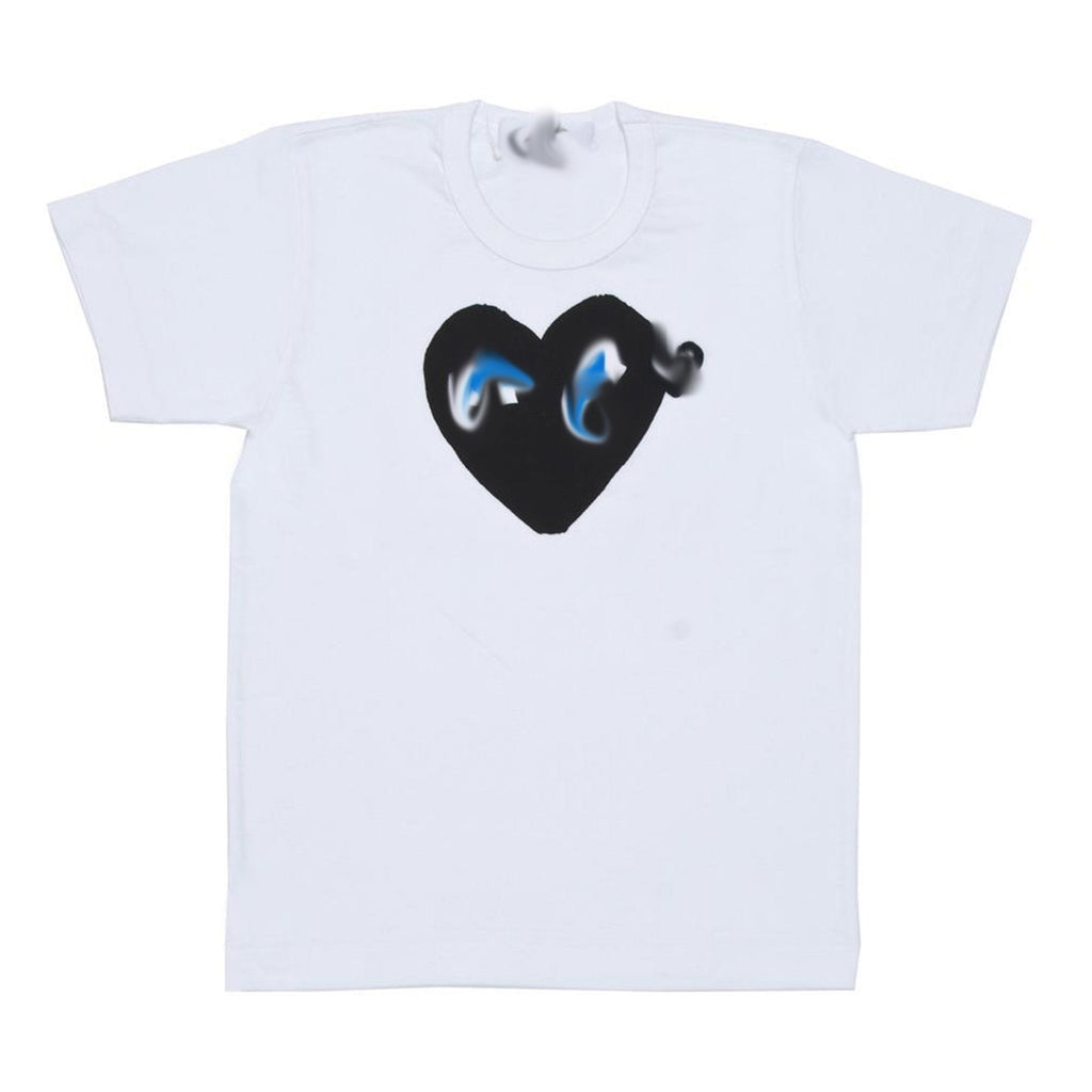 Mens White/Blue/Black T-shirt “CDG”