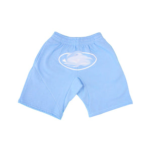 Mens Light Blue Shorts "Crt*z"