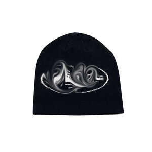 Black Logo Beanie "CRT*Z"