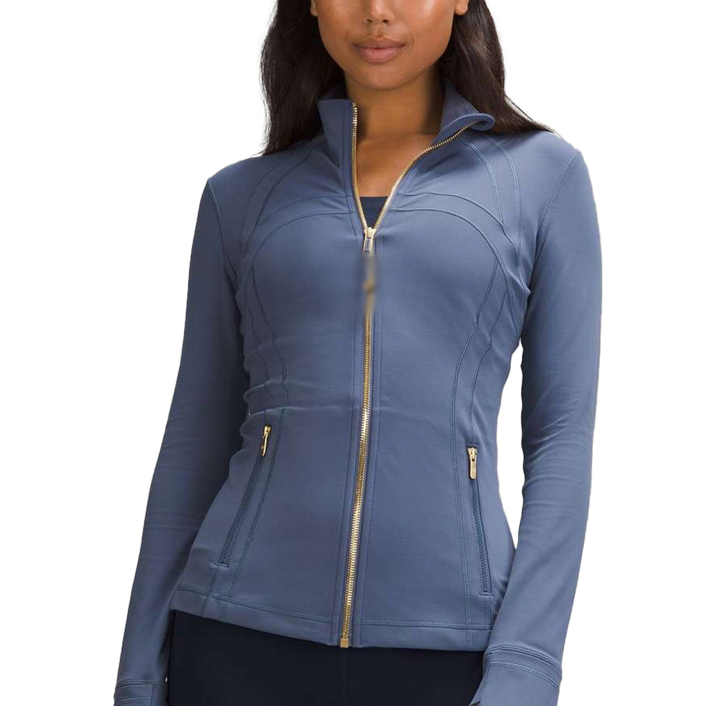 LL Define Jacket - Blue/Gold Zip