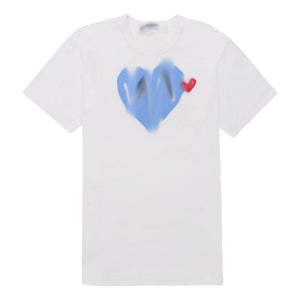 Mens White/Light Blue T-shirt “CDG”