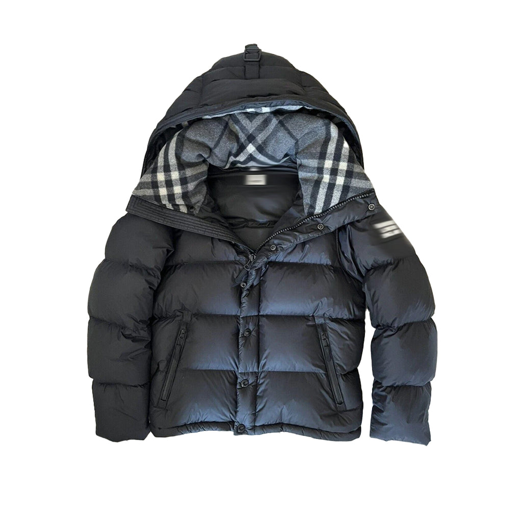 Mens Black Detatchable Jacket "Burb" X2