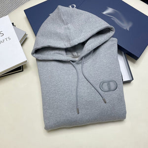 Mens Grey Dlor Hoodie