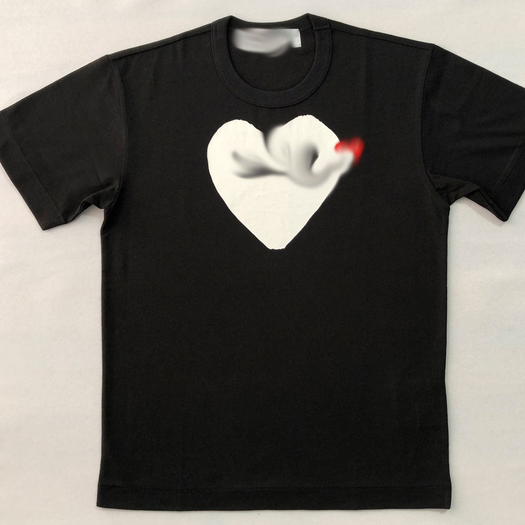 Mens White/Black T-shirt “CDG”