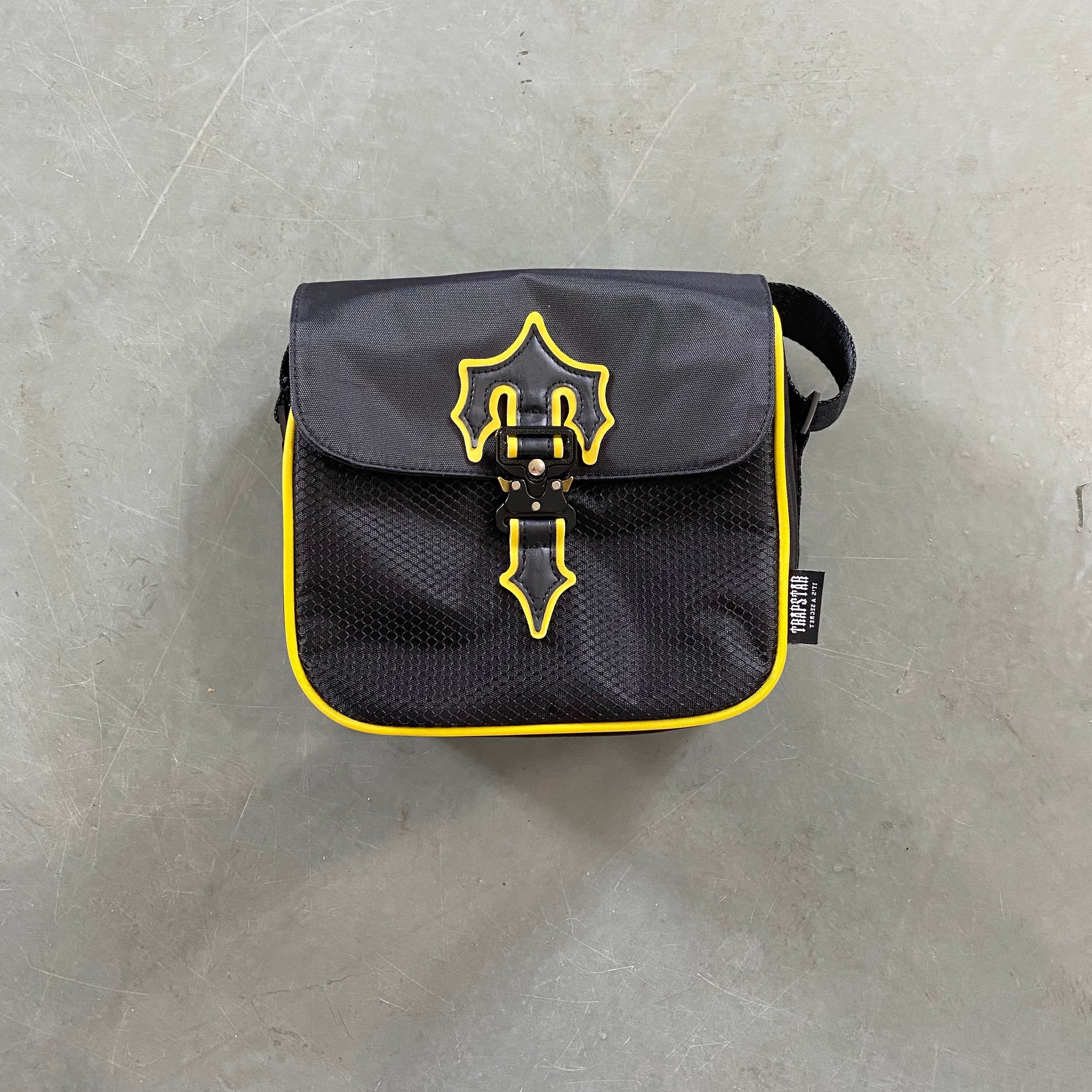 Yellow/Black Irongate T Cross Body Messenger Bag "TStar"