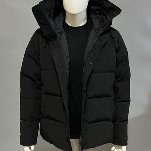 Mens Black Jacket "Milan Goose"