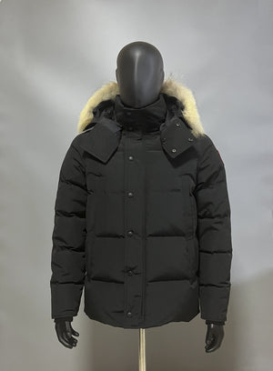 Mens Black Jacket "Goose WDM"