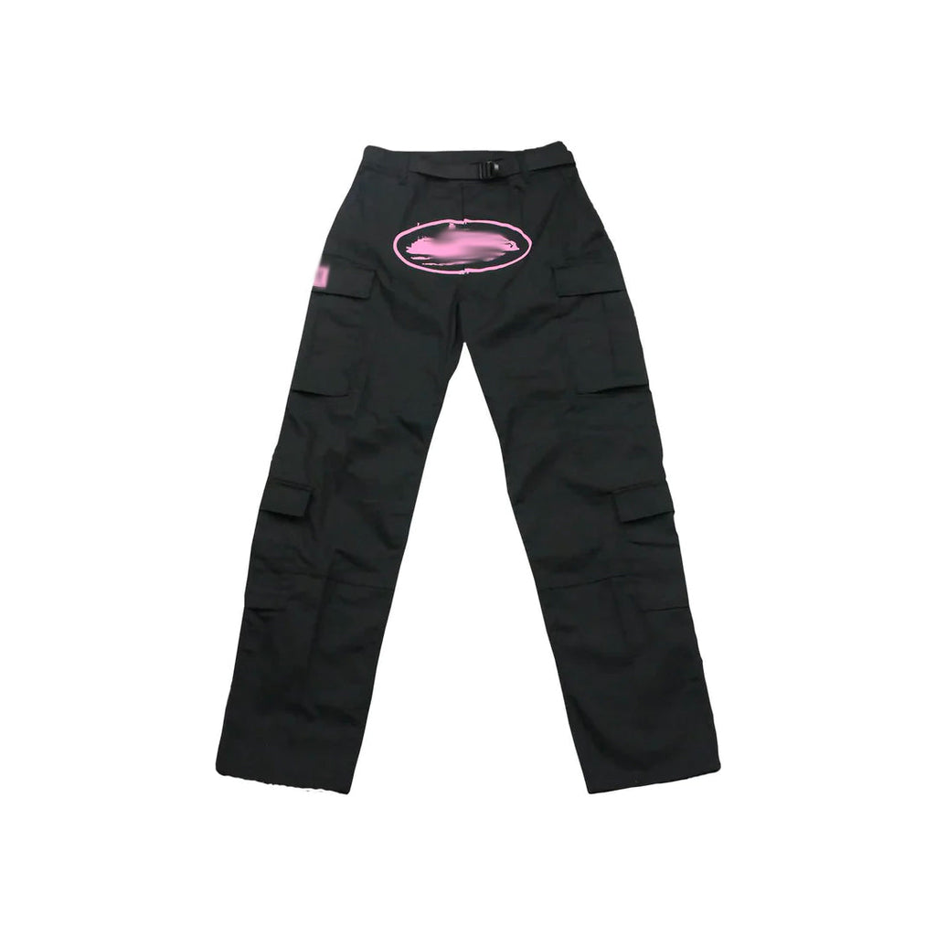 Mens Black/Pink Cargos "CRT*Z"