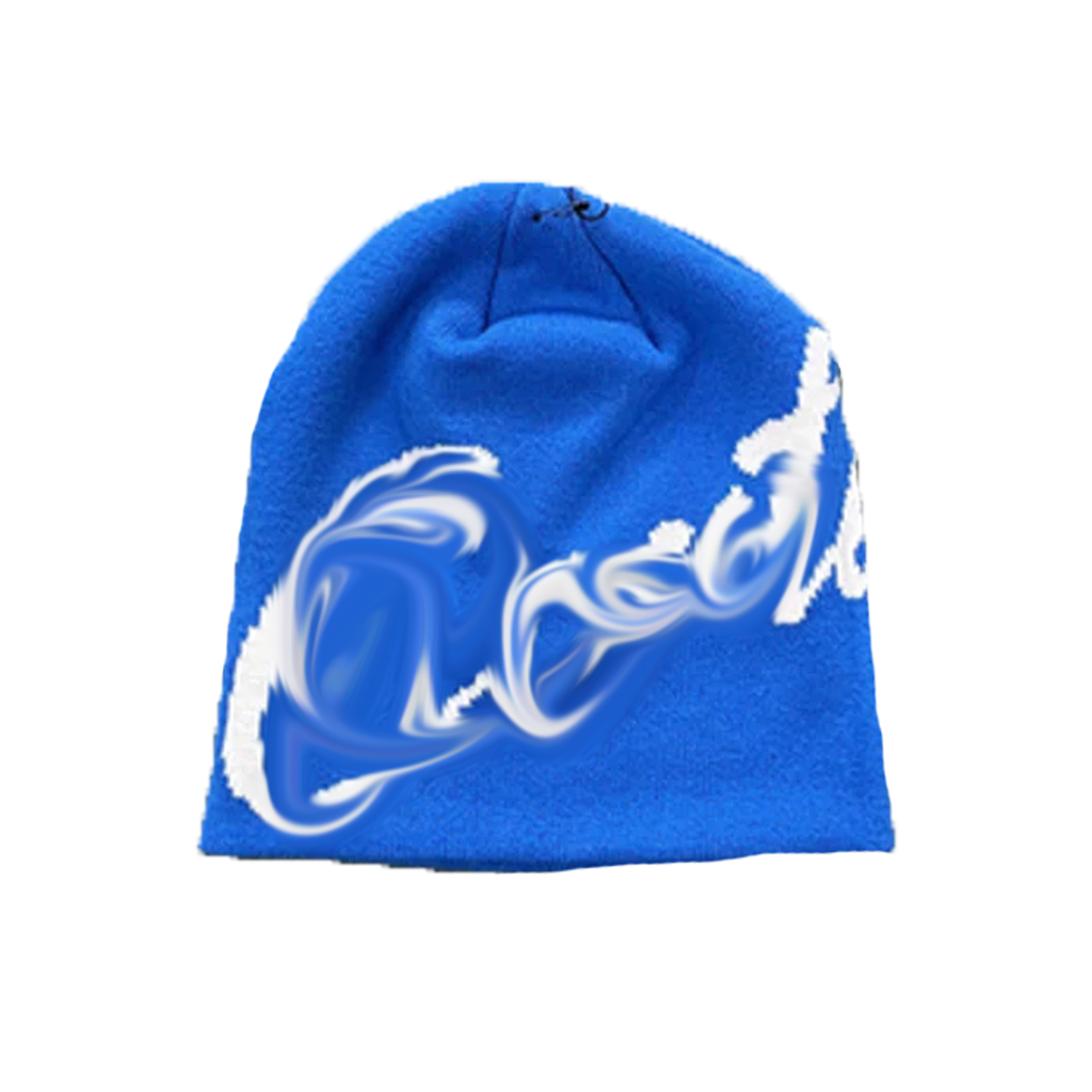 Blue Beanie "CRT*Z"