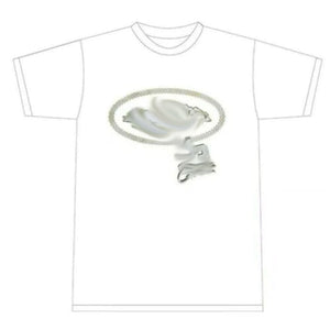 Mens White CC T-shirt "CRT*Z"