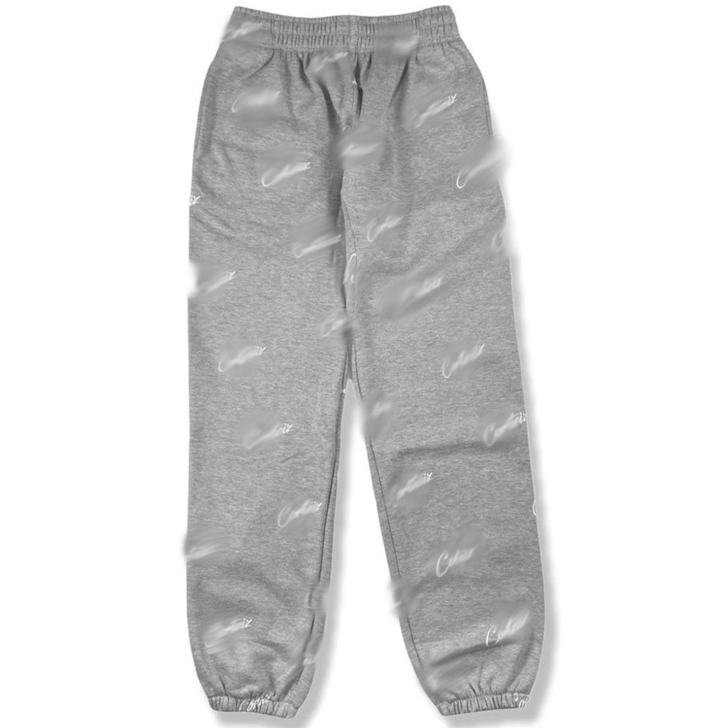 Mens Grey Logo Joggers "CRT*Z"