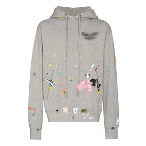 Mens Grey Hoodie "GALLERY"