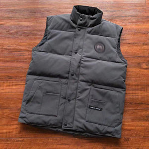 Mens Grey Gilet "Goose"