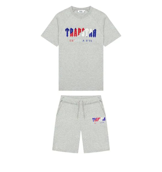 Mens Grey/Red/Blue Shorts set "TStar"