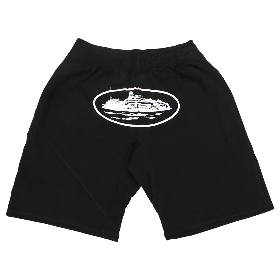 Mens Black Shorts "Crt*z"