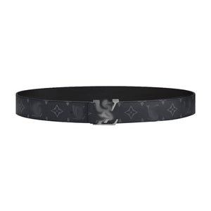 Mens Black/Grey Belt "VL" 2