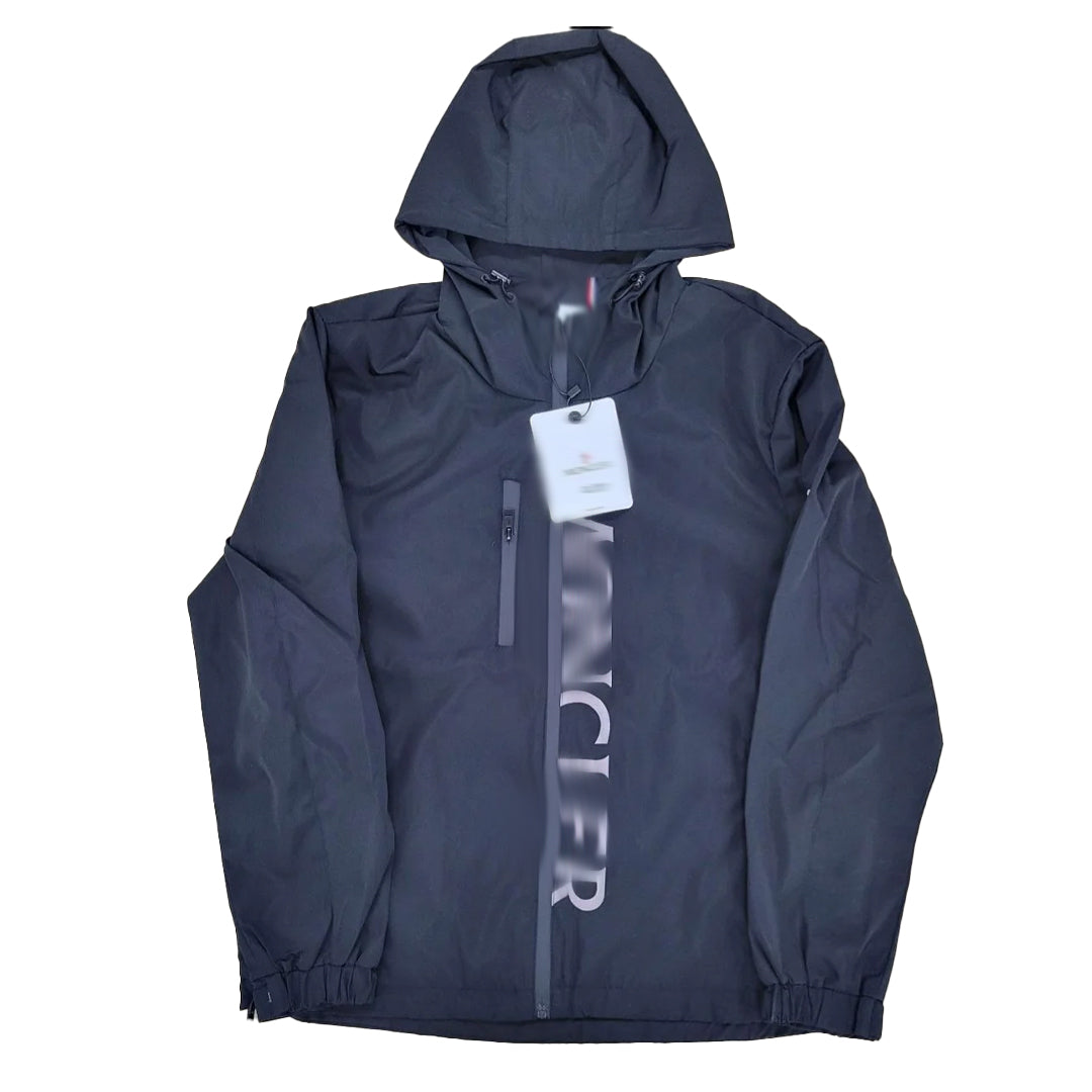 Mens Black Windbreaker "Mclizzy ICHRO"