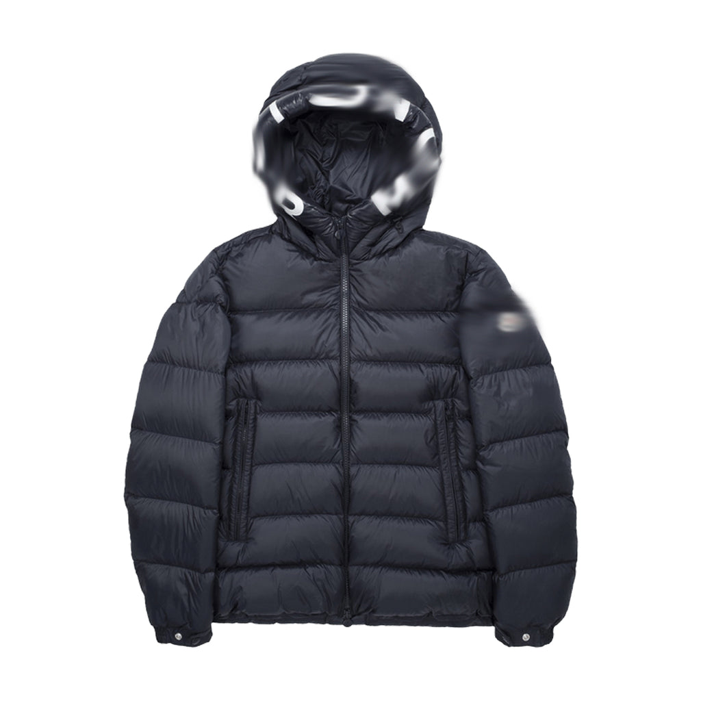 Mens SLZMN Black Puffer Jacket "Mclizzy"