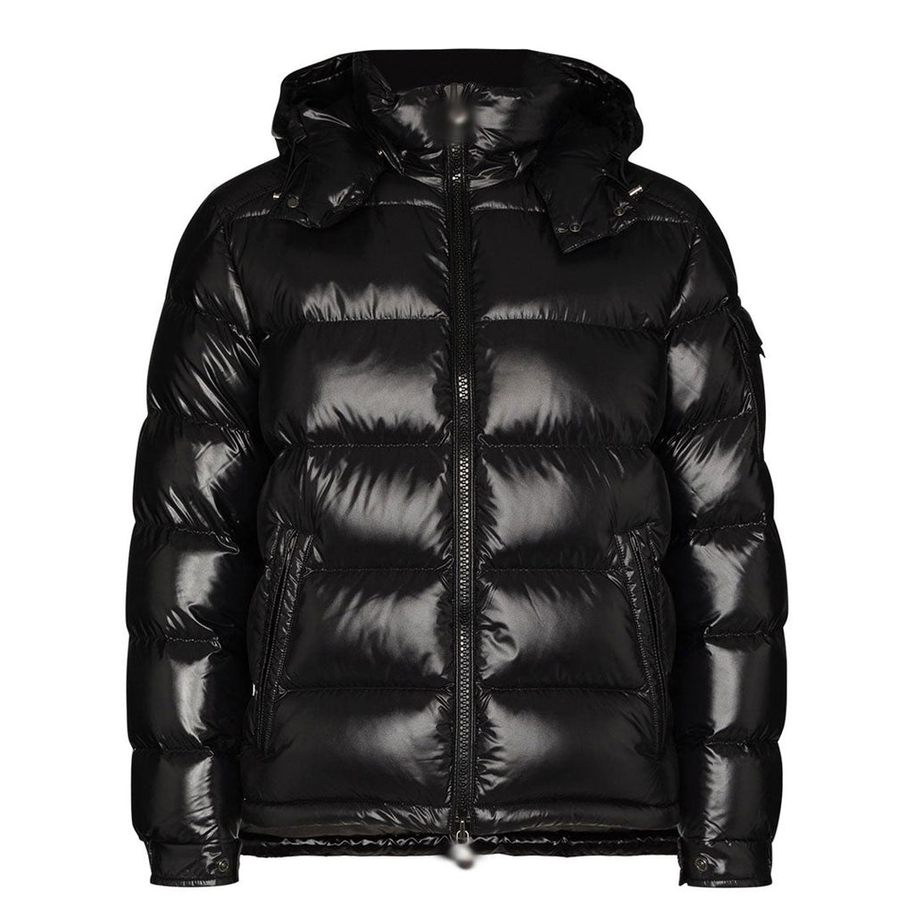 Mens Maya Black Puffer Jacket "Mclizzy"