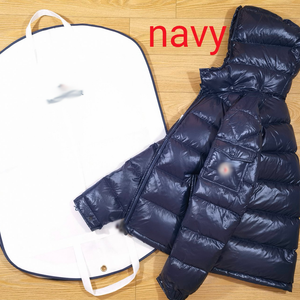 Mens Maya Navy Puffer Jacket "Mclizzy"