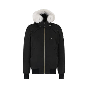 Mens Black/White Jacket "Moose"