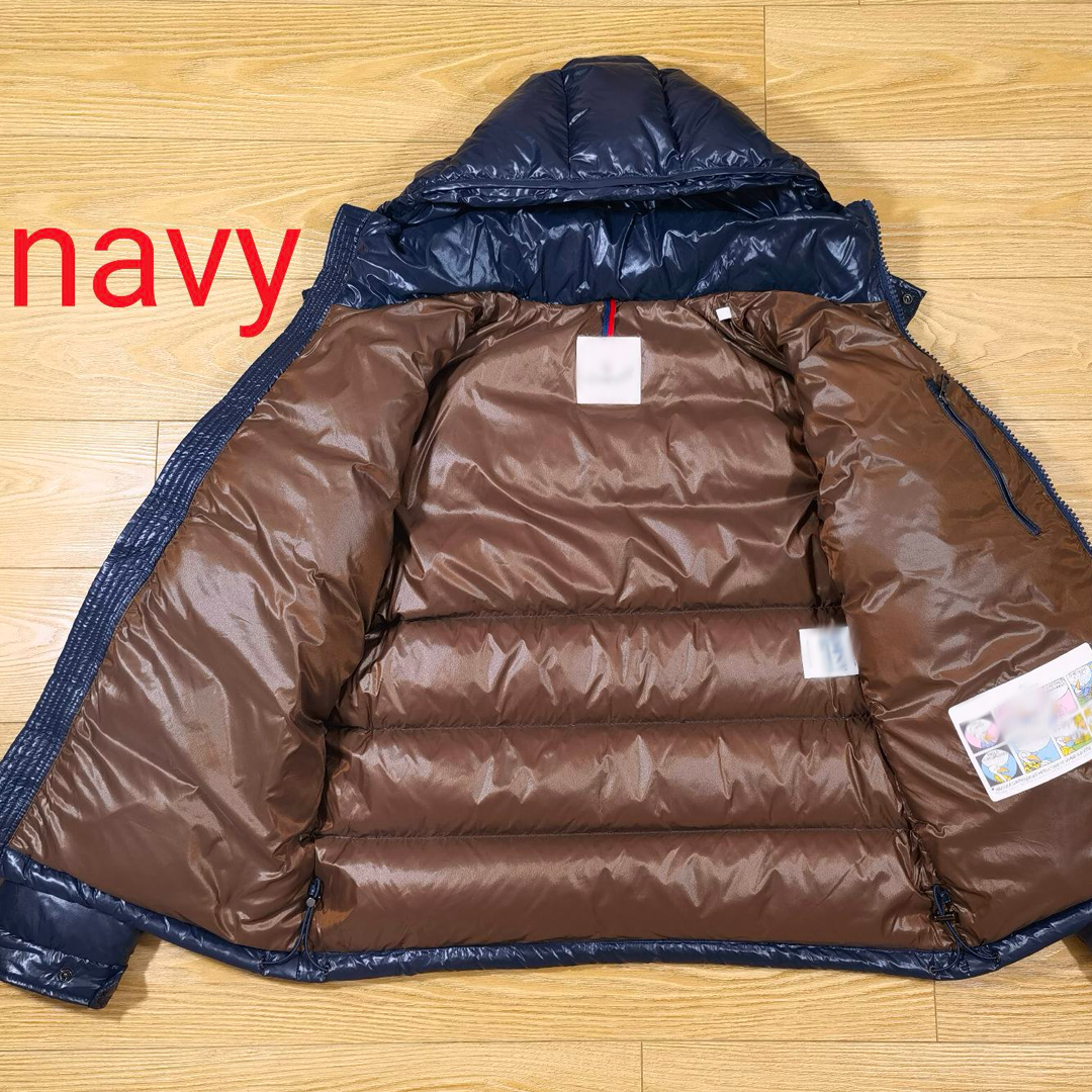 Mens Maya Navy Puffer Jacket "Mclizzy"