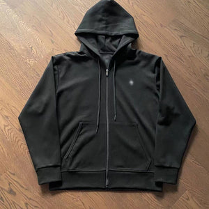 Mens Black Polo Hoodie