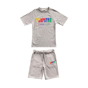 Mens Grey/Candy Shorts set "TStar"