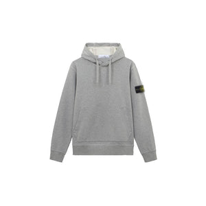 Mens Grey STONE Hoodie