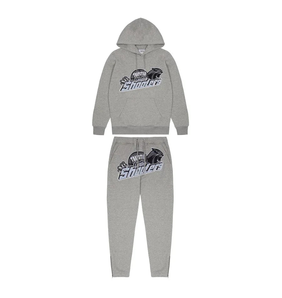 Mens Grey/Sky Blue Shooters tracksuit "TStar"